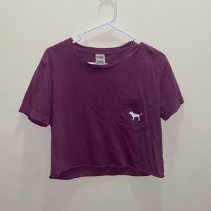 PINK Victoria’s Secret, Cropped T-shirt, Size XS